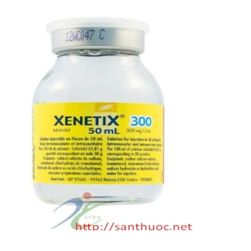 Xenetix 300mg/50ml - Thuốc cản quang dùng trong chụp X-quang