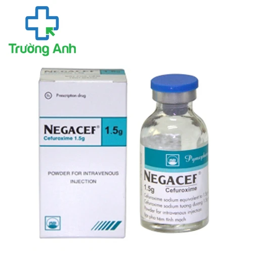 NEGACEF 1,5G - Thuốc điều trị nhiễm khuẩn của Pymepharco