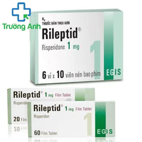 Rileptid 1mg - Thuốc điều trị bệnh tâm thần phân liệt của Hungary