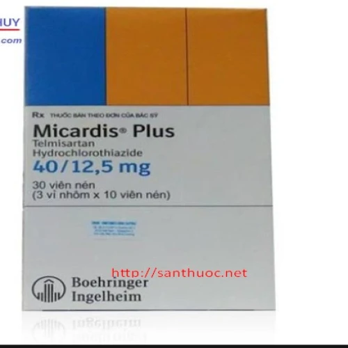Micardis Plus 40/12 - Thuốc điều trị cao huyết áp hiệu quả của Đức