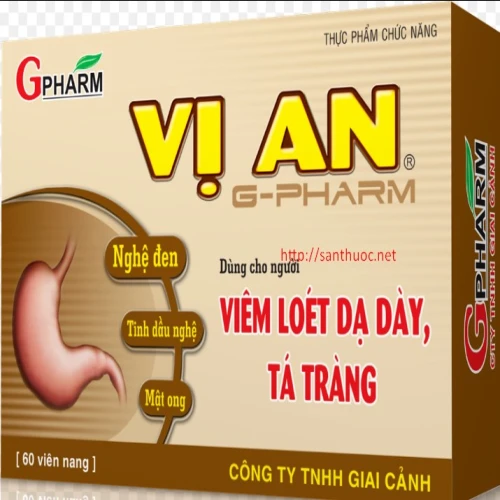 Vị An - Thực phẩm chức năng giúp hỗ trợ điều trị viêm loét dạ dày, tá tràng hiệu quả