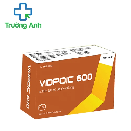 Vidpoic 600 - Thuốc phục hồi chức năng tế bào thần kinh hiệu quả