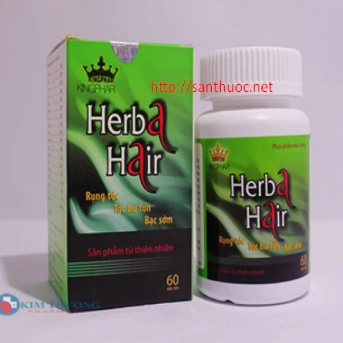 HERBA HAIR - Thực phẩm chức năng giúp mái tóc chắc khỏe hiệu quả