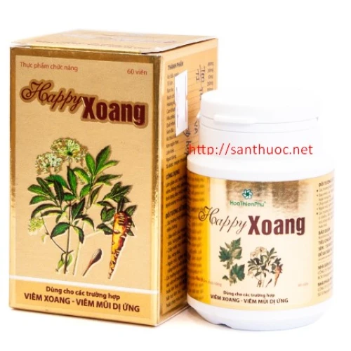 Happy Xoang - Thực phẩm chức năng bảo vệ đường hô hấp hiệu quả