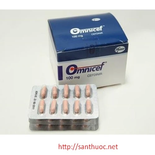 Omnicef 100mg - Thuốc kháng sinh điều trị nhiễm khuẩn hiệu quả