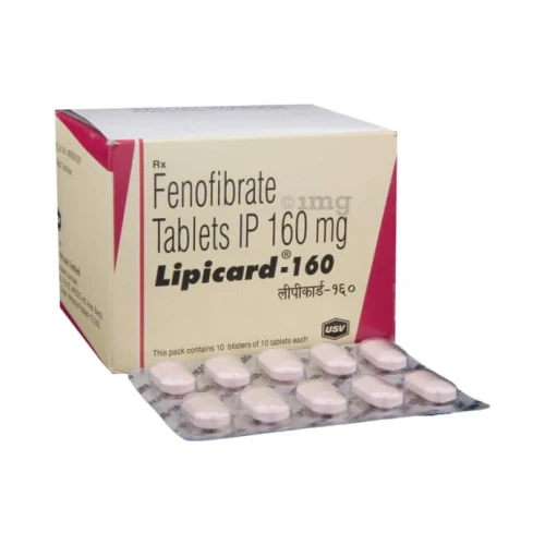 Lipicard 160 - Thuốc điều trị tăng cholesterol máu của India