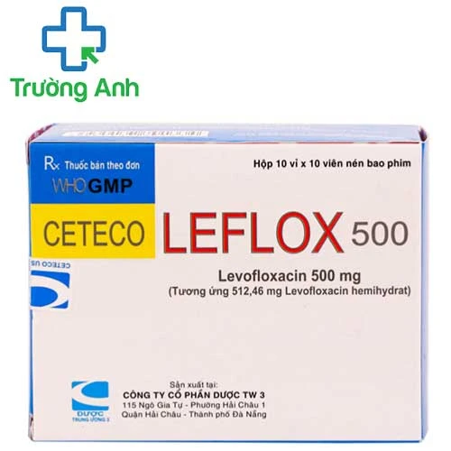 CETECO LEFLOX 500 - Thuốc điều trị nhiễm khuẩn của Dược phẩm TW3