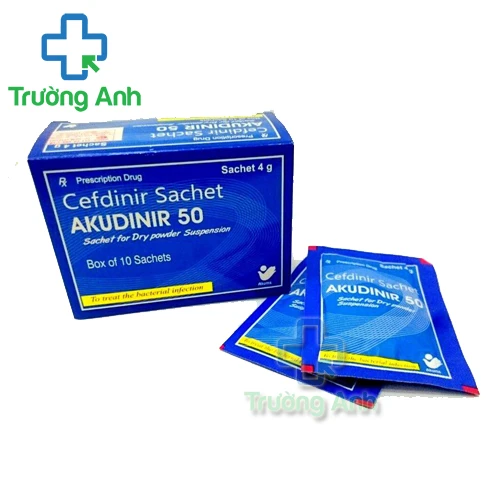 Akudinir 50 - Thuốc điều trị nhiễm khuẩn hiệu quả của Ấn Độ