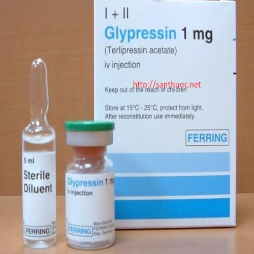 Glypressin 1mg - Thuốc điều trị giãn tĩnh mạch thực quản xuất huyết hiệu quả