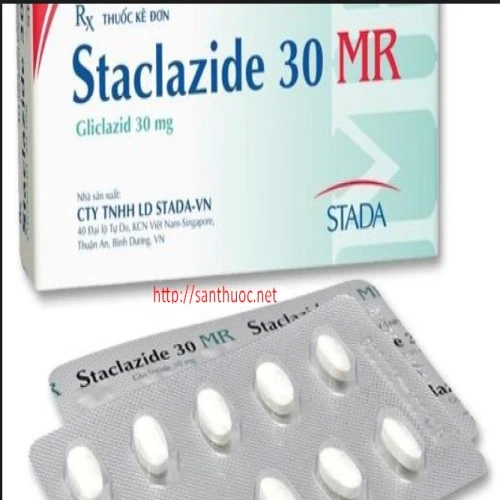 Staclazid MR 30mg - Thuốc điều trị bệnh tiểu đường hiệu quả