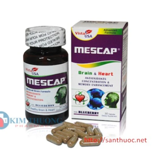 Mescap - Giúp tăng cường lưu thông máu hiệu quả