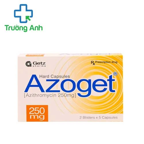 Azoget 250mg - Thuốc chống nhiễm khuẩn của Pakistan
