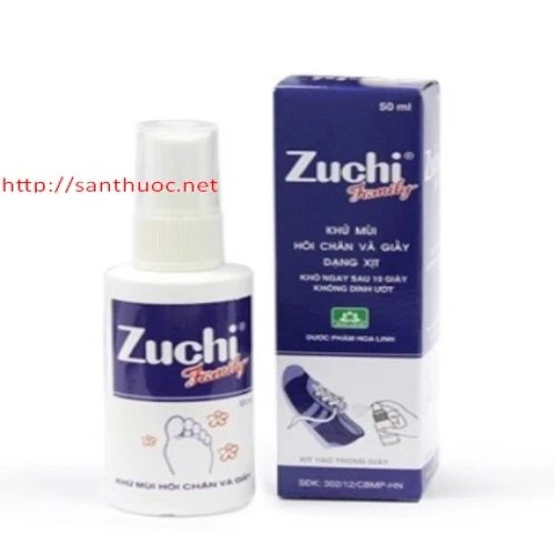 Zuchi giầy Spr.50 ml - Giúp khử mùi hồi chân khi đi giầy hiệu quả