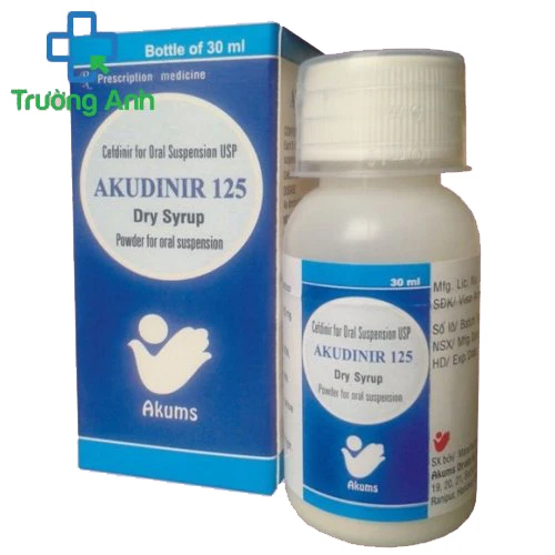 Akudinir 125 - Thuốc điều trị nhiễm khuẩn hiệu quả của Ấn Độ