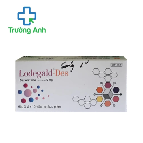 Lodegald-Des - Thuốc điều trị viêm mũi dị ứng, mày đay mãn tính