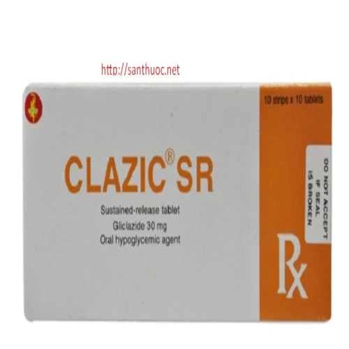 Clazic SR 30mg - Thuốc điều trị bệnh đái tháo đường hiệu quả