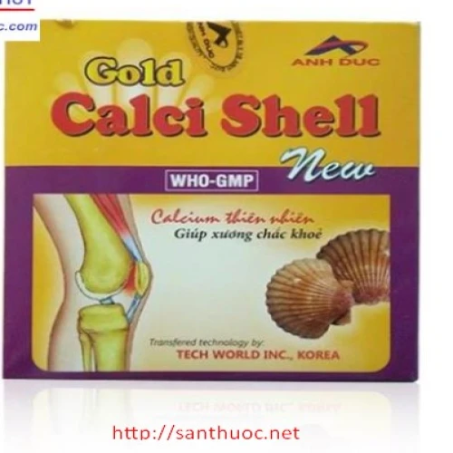 GOLD CALCI SHELL - Thực phẩm chức năng giúp xương chắc khỏe hiệu quả