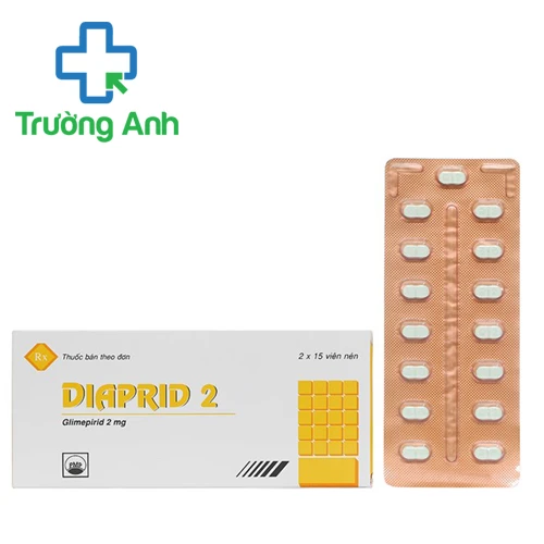 Diaprid 2mg - Thuốc điều trị đái tháo đường type 2 của Pymepharco