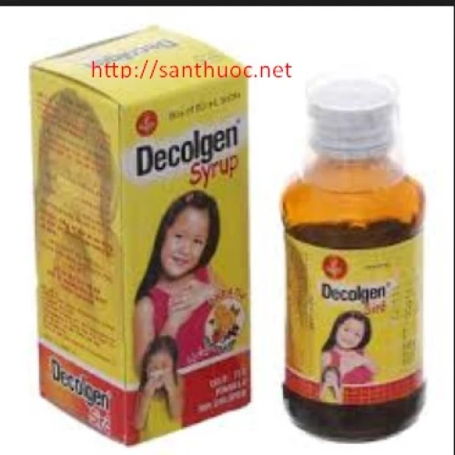 Decolgen Syr.60ml - Thuốc điều trị cảm cúm, sổ mũi hiệu quả