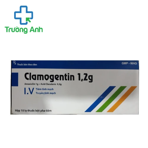 Clamogentin 1,2g - Thuốc điều trị nhiễm khuẩn của VCP Pharma