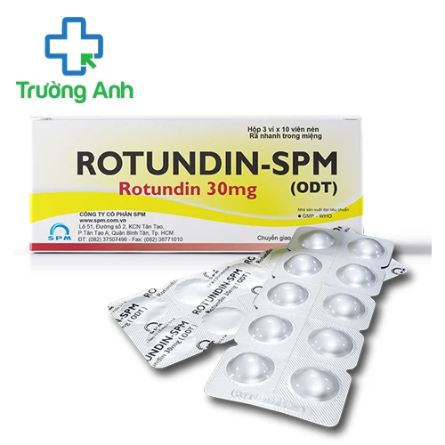 Rotundin-SPM - Thuốc giảm đau, an thần hiệu quả của SPM