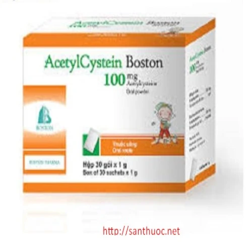 Acetylcystein Boston - Thuốc giúp điều trị viêm phế quản hiệu quả
