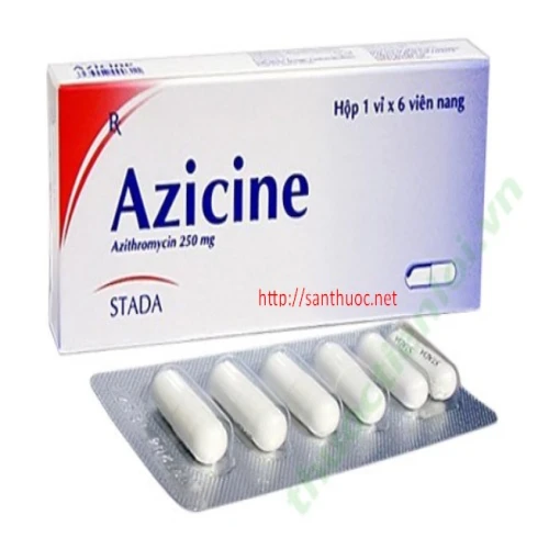 Azicine Tab.250mg - Thuốc điều trị nhiễm trùng hiệu quả