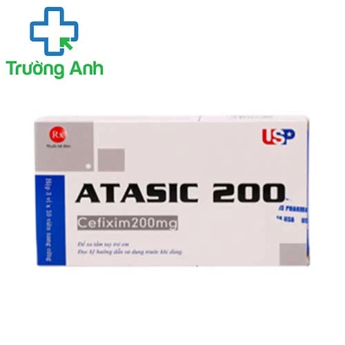 ATASIC 200 - Thuốc điều trị nhiễm khuẩn và nhiễm trùng hô hấp
