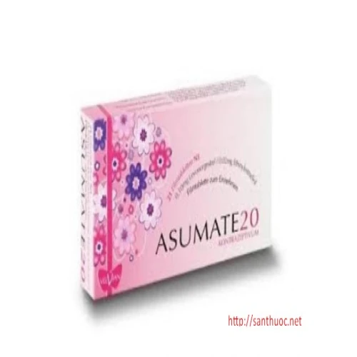 asumate 20 - Thuốc tránh thai khẩn cấp hiệu quả