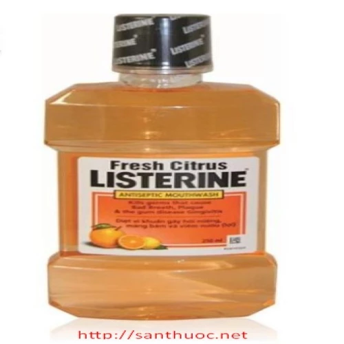 Listerine-Cam250-500-750ml - Nước súc miêng hiệu quả