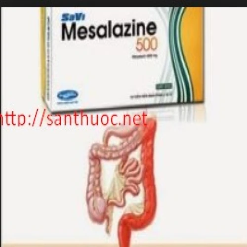 SaVi Mesalazine 500 - Thuốc điều trị viêm loét đại tràng hiệu quả