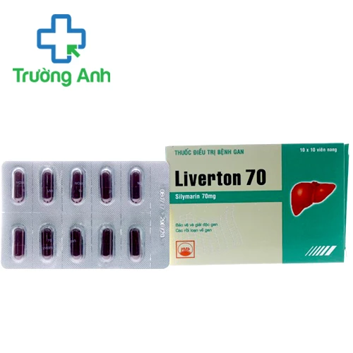 Liverton 70 - Thuốc điều trị suy chức năng gan của Pymepharco