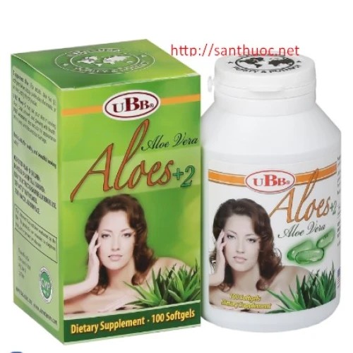 Aloes + 2 - Thực phẩm chức năng chống lão hóa da hiệu quả