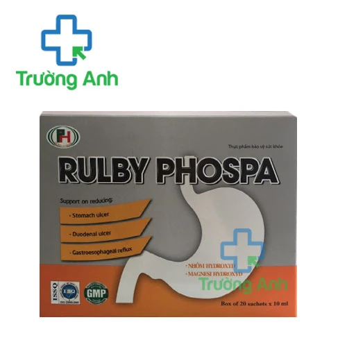 Rulby Phospa - Hỗ trợ điều trị viêm loét dạ dày, tá tràng hiệu quả