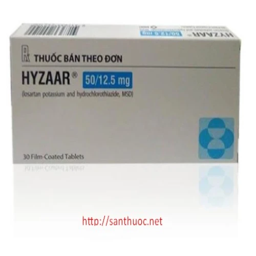 Hyzaar 50/12.5mg - Thuốc điều trị huyết áp cao hiệu quả