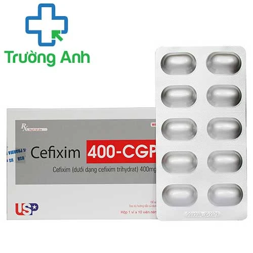 Cefixim 400-CGP - Thuốc điều trị nhiễm khuẩn của US Pharma