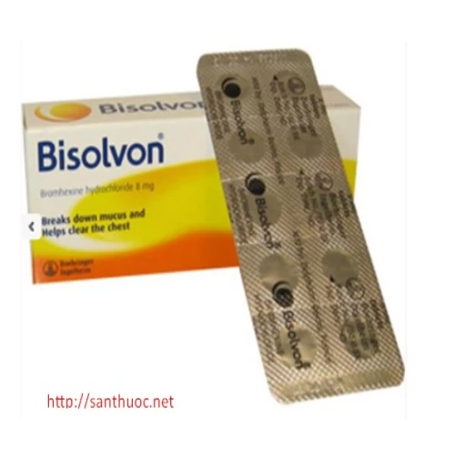 Bisolvon Tab.8mg - Thuốc giúp điều trị các bệnh lý ở phổi hiệu quả