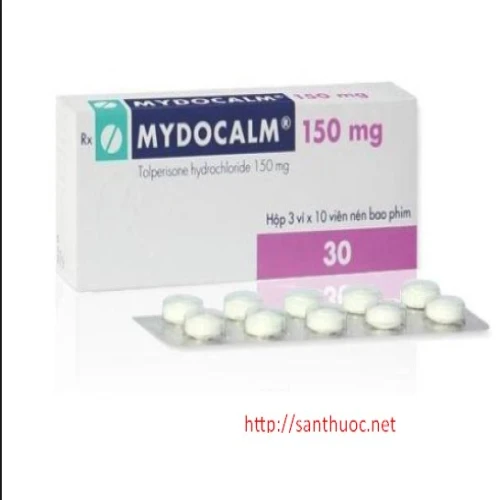 Mydocalm 150mg - Thuốc điều trị cơ cứng sau đột quỵ hiệu quả