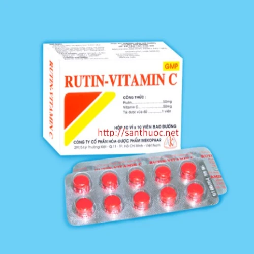 Rutin C - Thuốc giúp bổ sung vitamin C hiệu quả