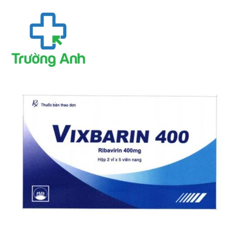 Vixbarin 400mg - Thuốc điều trị viêm gan C mạn tính của Pymepharco
