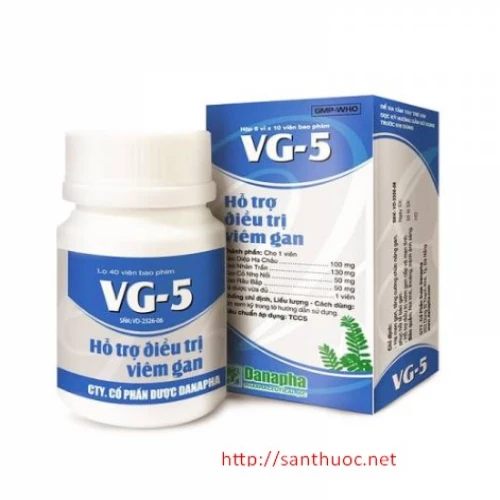 VG 5 - Hỗ trợ điều trị viêm gan hiệu quả