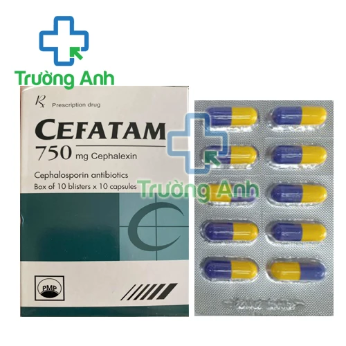 Cefatam 750mg - Thuốc trị bệnh nhiễm khuẩn của Pymepharco