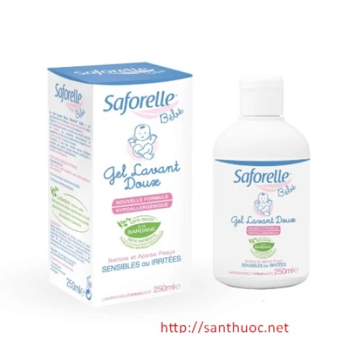 Saforelle Bébé gel 250ml  - Sữa tắm dành cho trẻ em hiệu quả