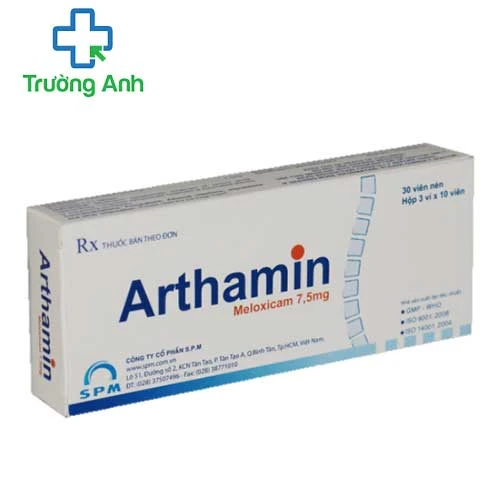 Arthamin - Thuốc giảm đau, chống viêm hiệu quả của SPM
