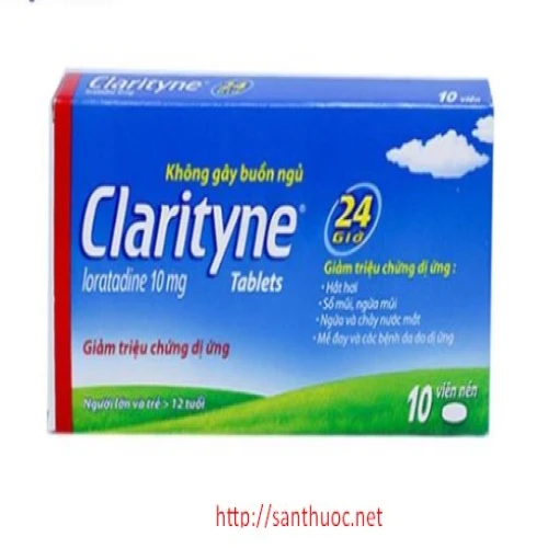 Clarityne Tab.10mg - Thuốc chống dị ứng hiệu quả