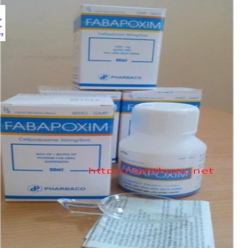 Fabapoxim 50mg/5ml (gói bột) - Thuốc kháng sinh hiệu quả