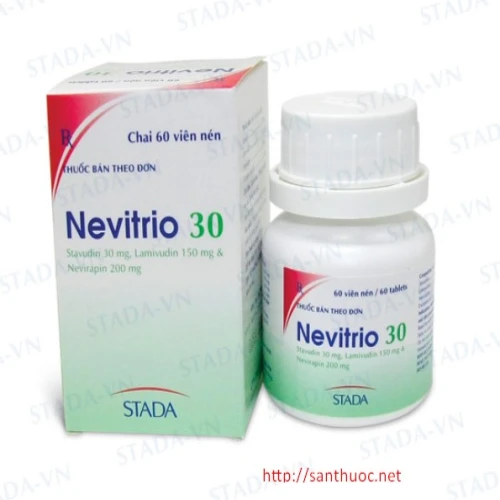 Nevitrio 30 stada - Thuốc điều trị HIV hiệu quả