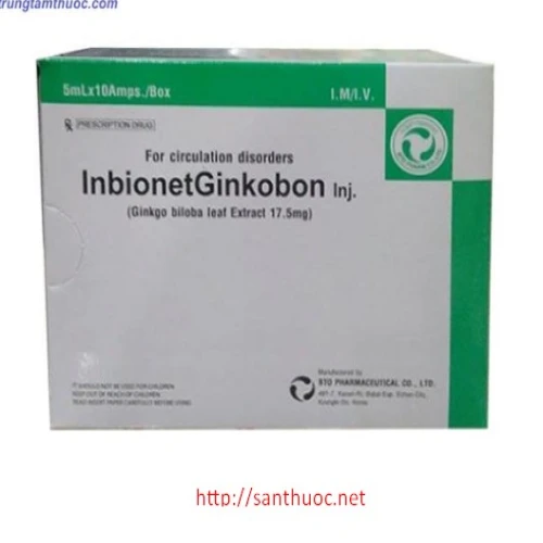 InbionetGinkobon - Thuốc giúp tăng cường chức năng não hiệu quả của Hàn Quốc