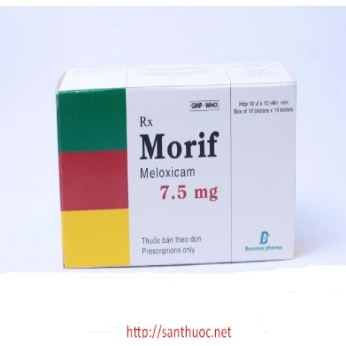 Morif 7,5mg - Thuốc giúp giảm đau, chống viêm hiệu quả