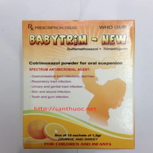 Babytrim-New Alpha - Thuốc chống phù nề, chống viêm hiệu quả